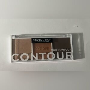 Revolution Trio Contour Palette - Tan and Brown